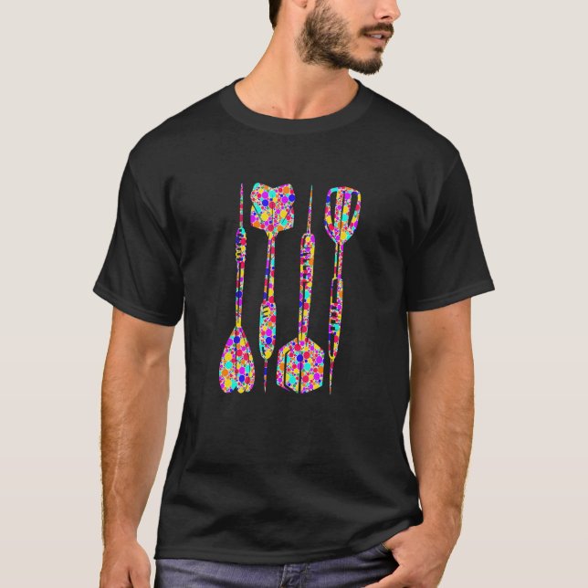 Camiseta Dot Day International Colorful Dotted Darts (Frente)