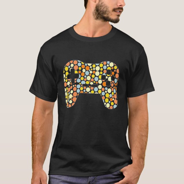 Camiseta Dot Day Video Gamer Controller International Dot D (Frente)