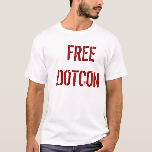 Camiseta Dotcom livre (Frente)
