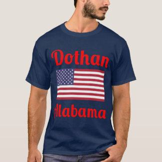 Camiseta Dothan Alabama Na moda Impressão1