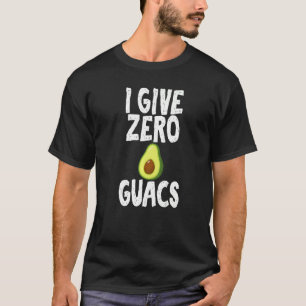 Camiseta Dou Zero Guacs Hilário Para Entusiasta de Abacate