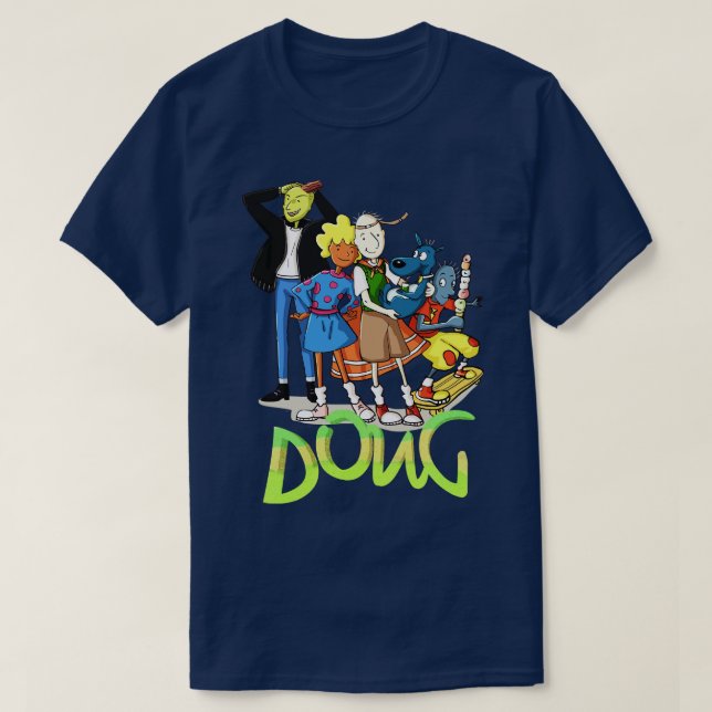 Camiseta Doug e Amigos (Frente do Design)