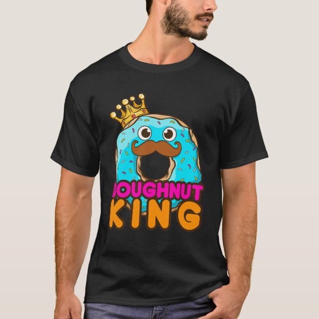 Camiseta Doughnut King Rosquinha Lover Men (Frente)