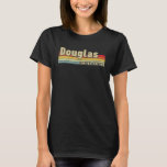 Camiseta Douglas Gift Name Personalizado Birthday Funny Chr<br><div class="desc">Douglas Gift Name Personalizado Aniversário Engraçado Natal</div>
