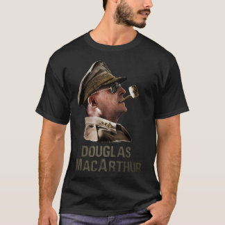 Camiseta Douglas Macarthur, 1944 Colorized Art Gift Hallowe