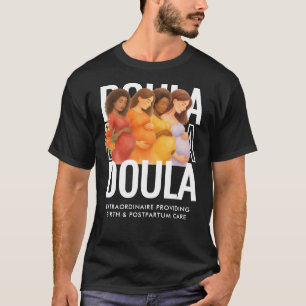 Camiseta Doula Aquarela Personalizada