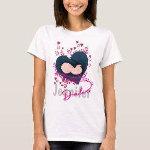 Camiseta Doula Floral Personalizada
