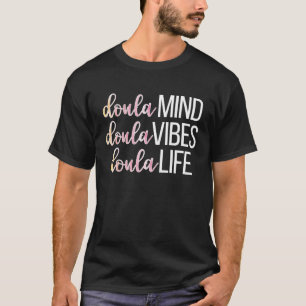 Camiseta Doula Vida Doula de Parto Doula Pós-Parto Doulas