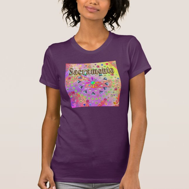 Camiseta Dourada da Sorte de Sacramento (Frente)