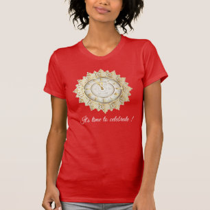 Camiseta Dourada Hora Vermelha