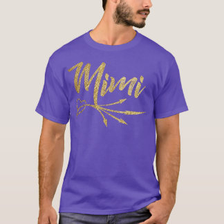 Camiseta Dourado Arrow Heart Mimi