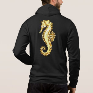 Camiseta Dourado Cavalo de Mar Poligonal