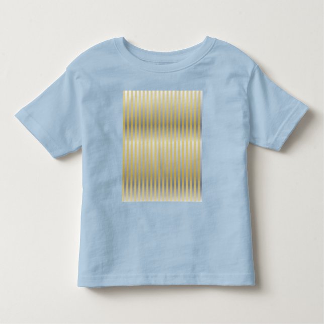 Camiseta Dourado e Prata (Stripes) (Frente)