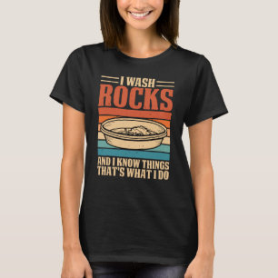 Camiseta Dourado espectador Dourado Miner Digger Treasure H