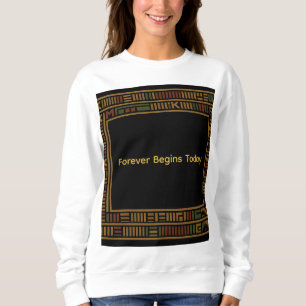 Camiseta Dourado Kente Patterna Africano