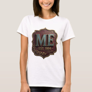 Camiseta Dourado Marcante ME EST 1994 Design Gráfico