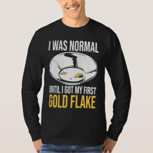 Camiseta Dourado Menor Era Normal Antes do meu primeiro Fla