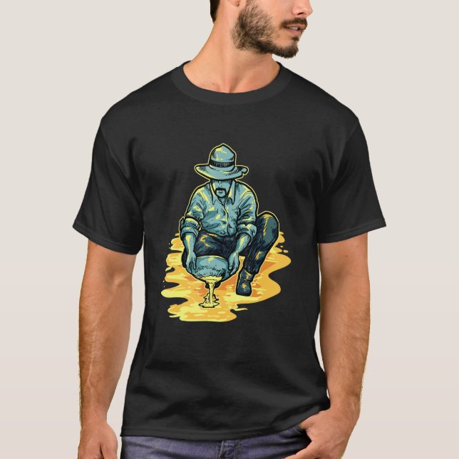 Camiseta Dourado Menor Prospecção Dourada (Frente)