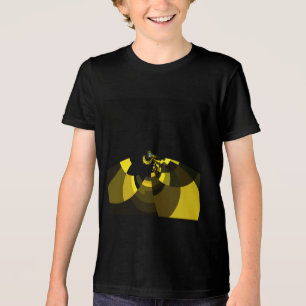 Camiseta Dourado negro