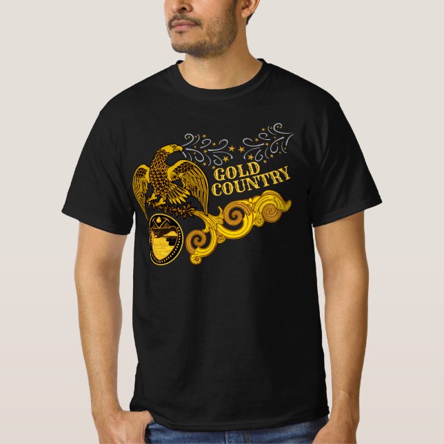 Camiseta Dourado País Duplo (Frente)