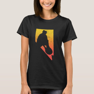 Camiseta Dourado Panner Estado Silhouette - Panela Dourada