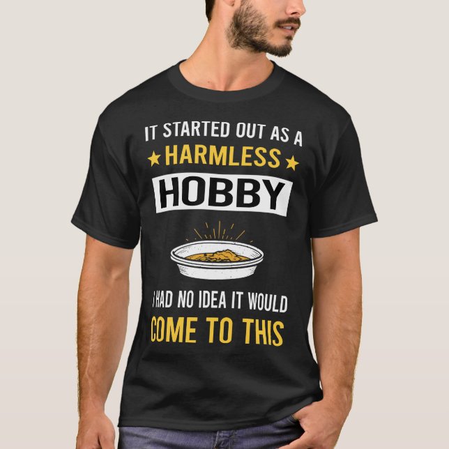 Camiseta Dourado Panning Panner de Hobby sem Prejuízo (Frente)