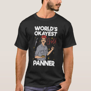 Camiseta Dourado Panning Wolds Okayest Dourado Panner Para