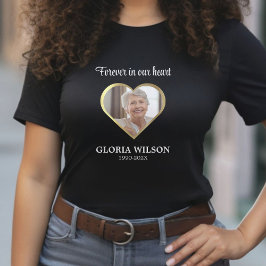 Camiseta Dourado para sempre em nosso Funeral de Enfermagem
