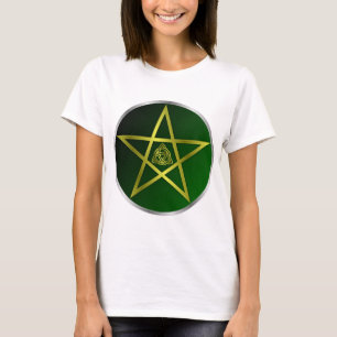Camiseta Dourado pentáculo