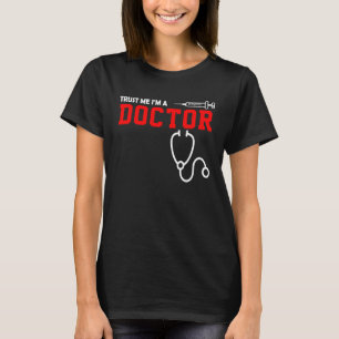 Camiseta Doutor Confie em mim, sou médico