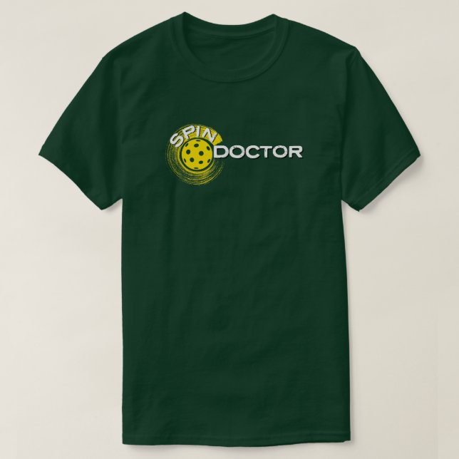 Camiseta Doutor de Spin de Pickleball (Frente do Design)