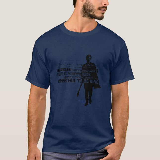 Camiseta Doutor Décimo Segundo Nunca Deixe de Ser Gentil (Frente)
