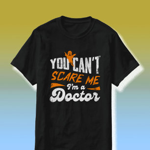 Camiseta Doutor Engraçado 🩺 Citação Nada Me Assusta Doutor