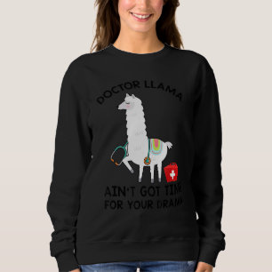 Camiseta Doutor Llama não tem tempo para sua enfermeira de