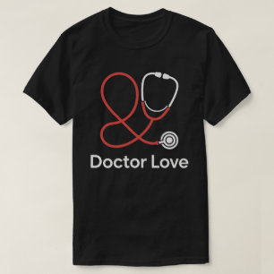 Camiseta Doutor Love Estetoscópio