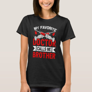 Camiseta Doutor Me Chama de Irmão Estudantes de Medicina Gr