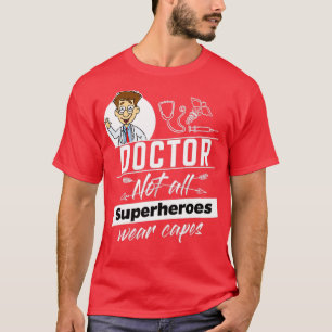 Camiseta Doutor Nem todas as capas de visto Superheros
