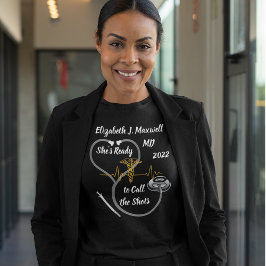 Camiseta Doutor Stetoscope | Ela está pronta para ligar par