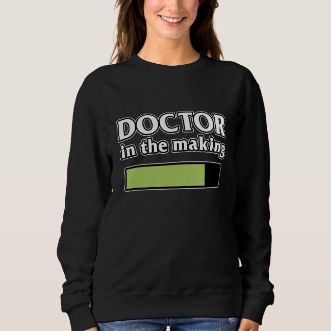 Camiseta Doutora Em Fazer De Estudos Médicos Da Faculdade D (Frente)