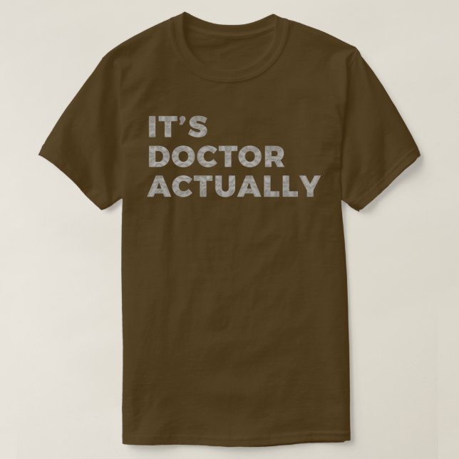Camiseta Doutora Em Filosofia Engraçado Presente 3 1 (Frente do Design)