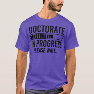 Camiseta Doutorado Dotado Doutorado Dando Doutorado Em Prog