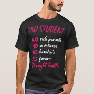 Camiseta Doutorado em Dissertação de Estudantes de Doutor