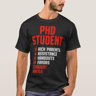 Camiseta Doutorado em Dissertação de Estudantes de Doutorad