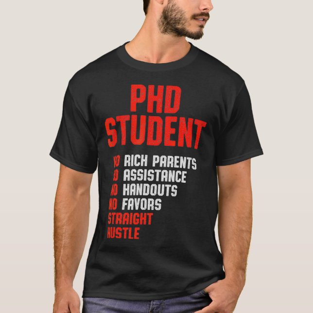 Camiseta Doutorado em Dissertação de Estudantes de Doutorad (Frente)