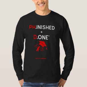 Camiseta Doutorado em Doutorado em 2022 Homens Mulheres Cri