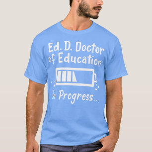 Camiseta Doutorado em Doutorado em Educação