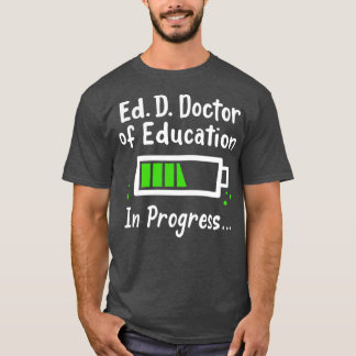 Camiseta Doutorado em Doutorado em Educação