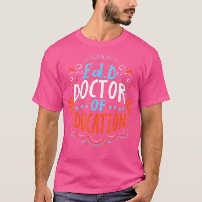 Camiseta Doutorado Em Doutorado Em Planeamento Do Edd (Frente)