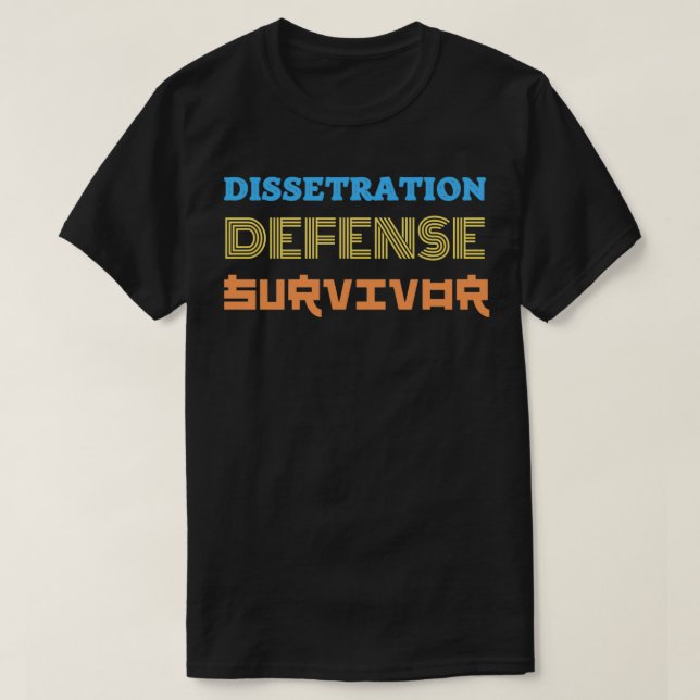 Camiseta Doutorado Em Filosofia Engraçado Presente 3 2 (Frente do Design)