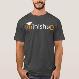 Camiseta Doutorado Engraçado Phd Encantado Presente